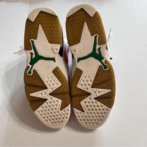 Air Jordan 6 Retro Gatorade Shoes Sneakers Like Mike Orange 384664-145 Sz 12 - Picture 13 of 13